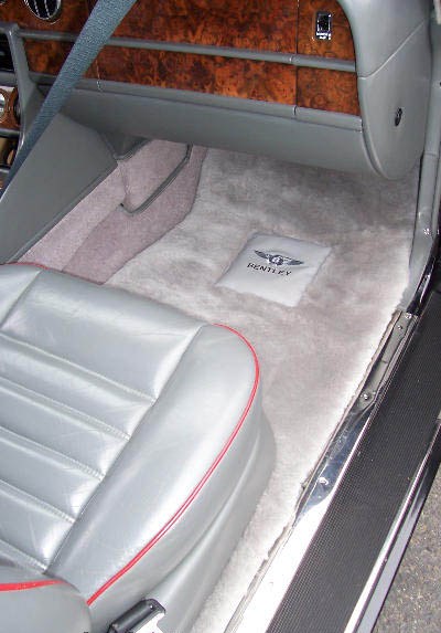 Lambs wool floor mat Silver Shadow (image for) Lambs wool floor mat Silver Shadow